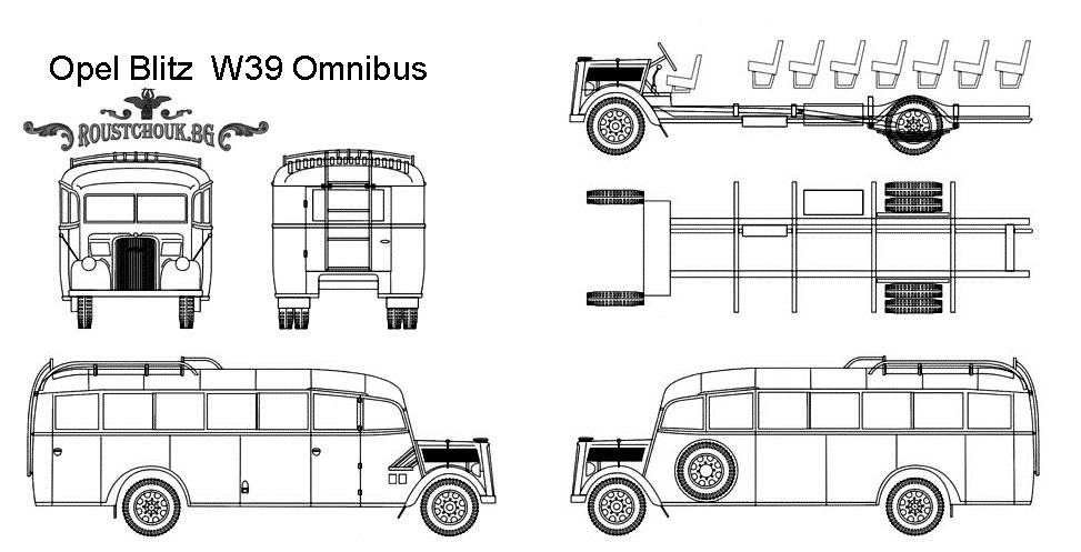 Опел Блиц W39 Омнибус